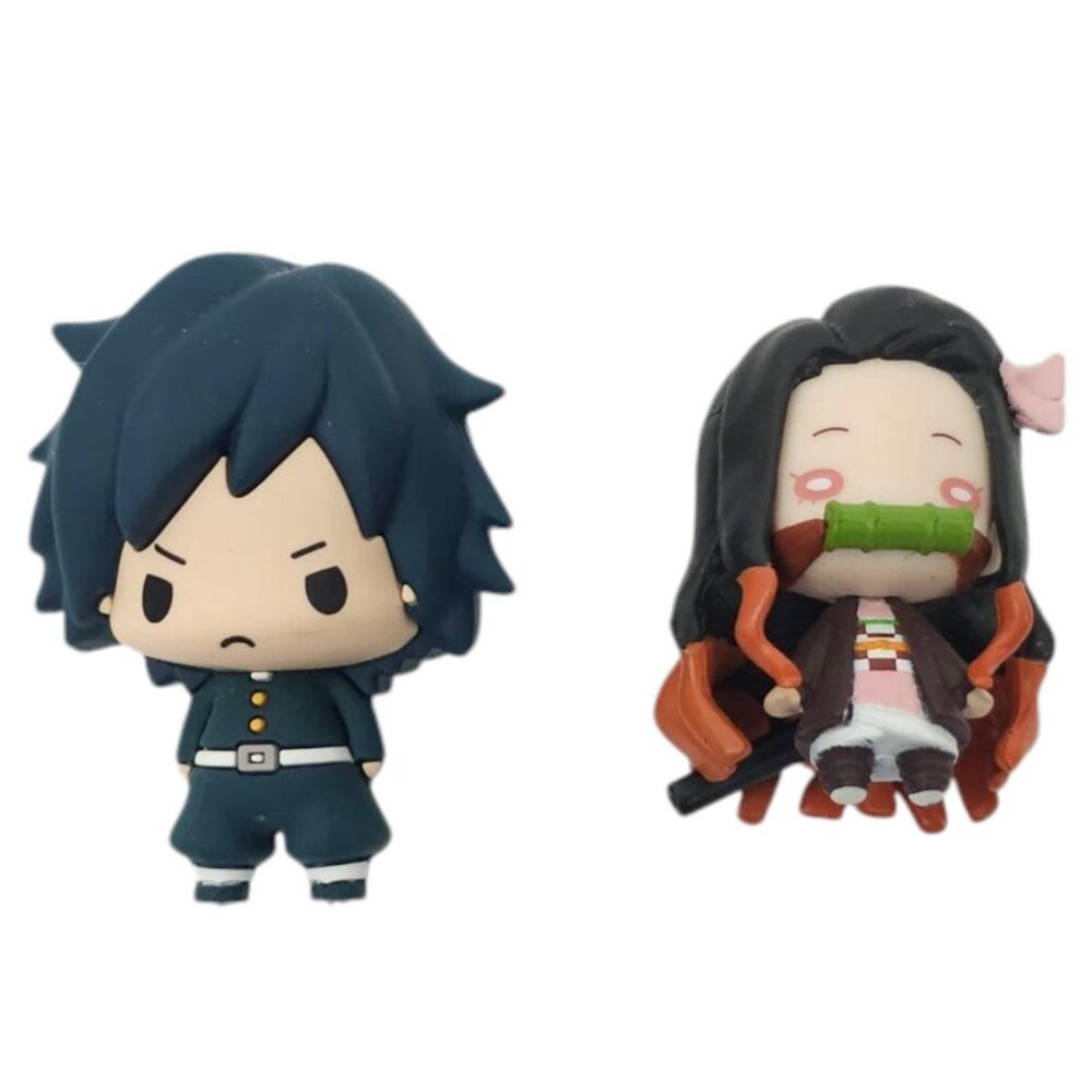 Giyu Tomioka Nezuko Kamado Demon Slayer: Kimetsu no Yaiba Mini Figurines Anime